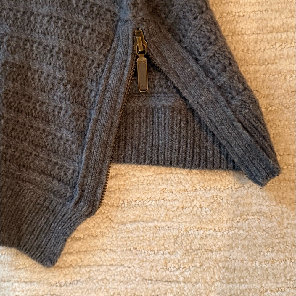 Garnet Hill Charcoal Women's Sweater - Picture 4 of 4